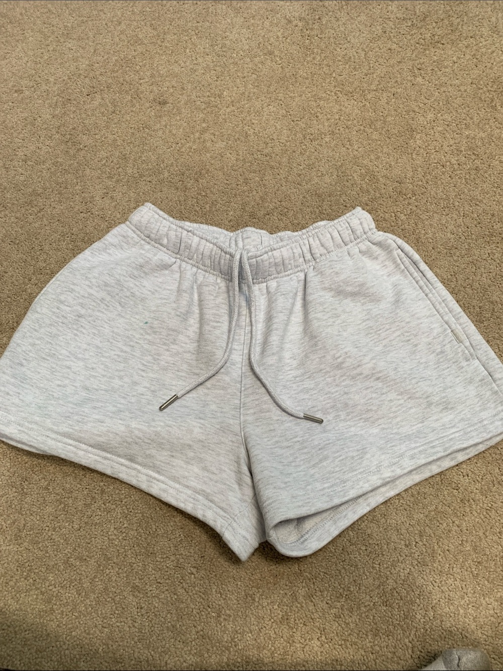 Cotton on grey jersey shorts size XS
